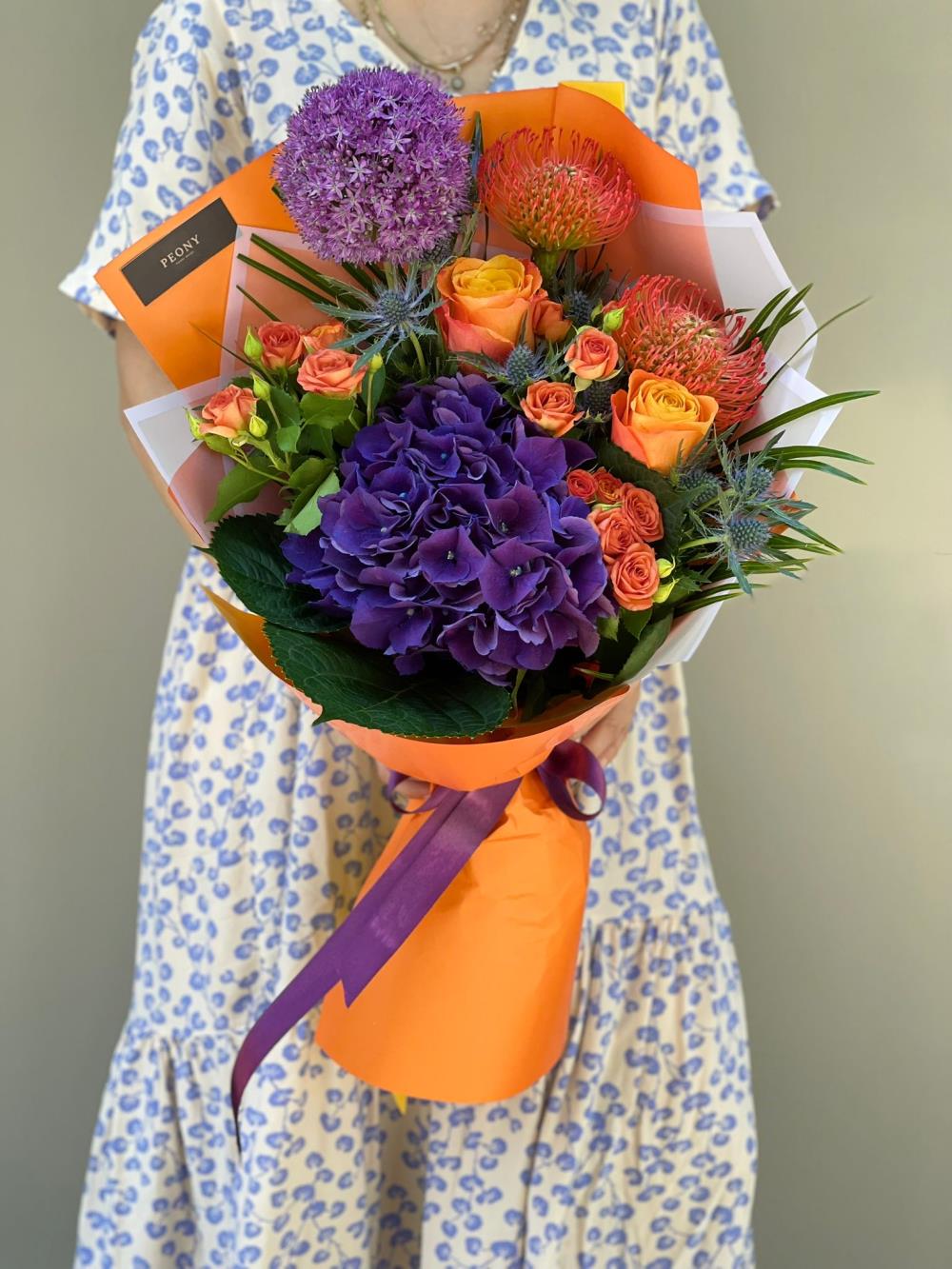 Purple Autumn Bouquet